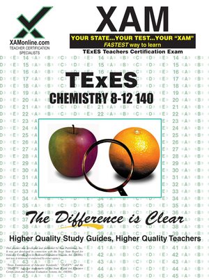 cover image of TExES Chemistry 8-12 140